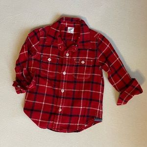 Adorable Gap flannel shirt